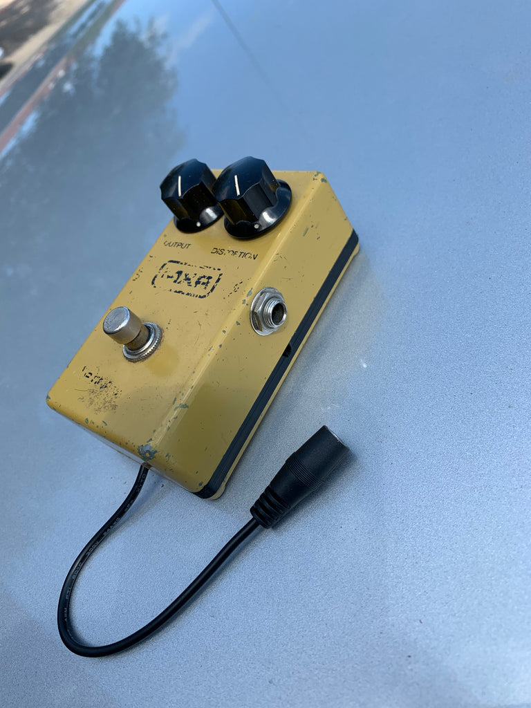 guitar pedal battery drain PowerPlay Vintage Guitar Pedal 9V Battery Adapter (1970s MXR Script & –  SmallAxeMusic.com