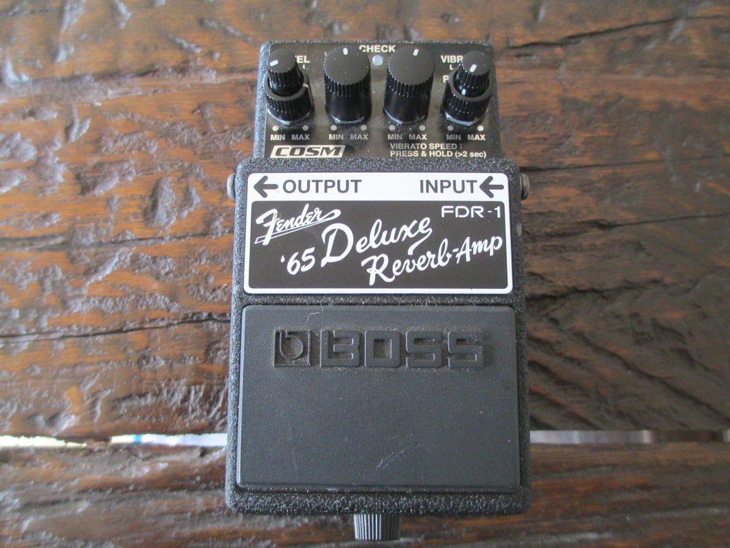 Boss FDR-1 Fender Deluxe Reverb '65 Simulator Pedal. Cool effect