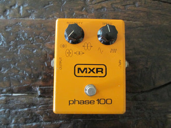 1978 '78 MXR Phase 100 Block Logo. Authentic Vintage Shimmer!