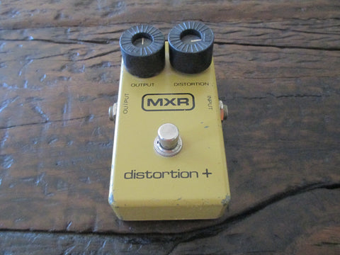 1978 '78 MXR Distortion + Plus Blog Logo. Vintage Overdrive