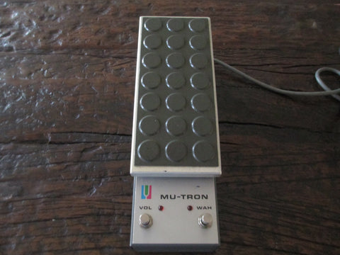 1970s '70s Rare Mu-Tron Mutron C-200 C200 Volume Wah Pedal. The