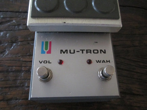 1970s '70s Rare Mu-Tron Mutron C-200 C200 Volume Wah Pedal. The