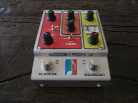 Amazing Mu-FX Boostron 3. Three-in-one pedal. Brand new