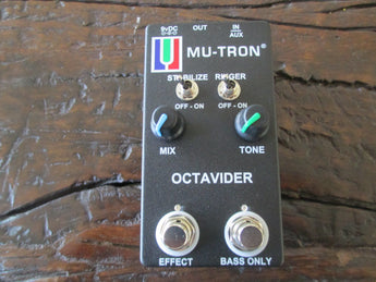 Mu-Tron Octavider. Limited Edition Black. Brand new, never used, never opened, pristine.