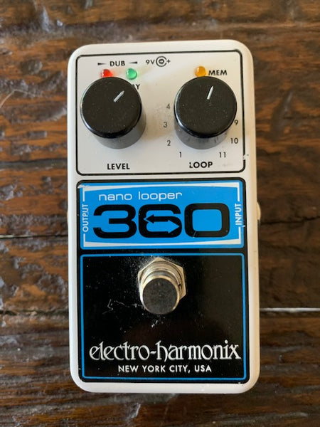 ELECTRO-HARMONIX 360 NANO LOOPER Looper de guitare